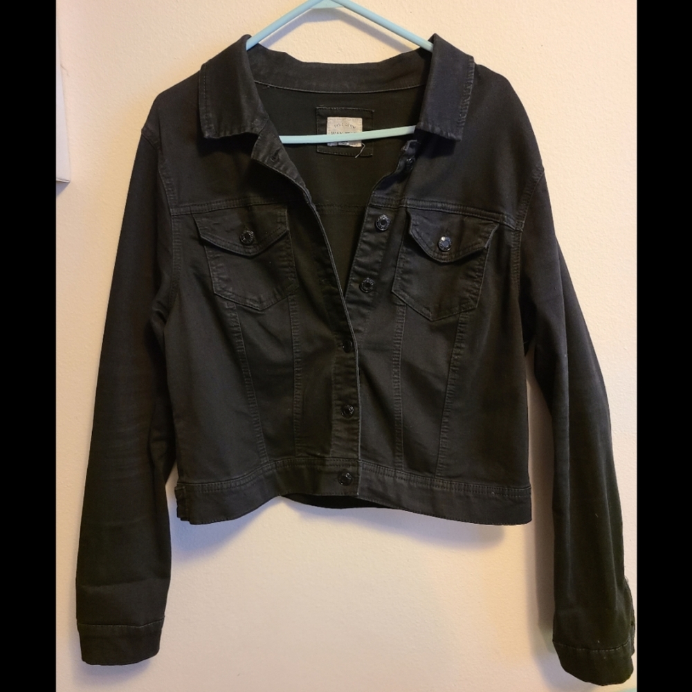 Black Denim Jacket